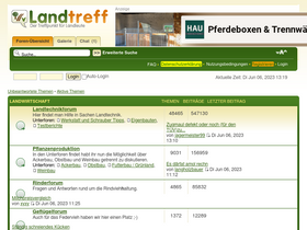 'landtreff.de' screenshot