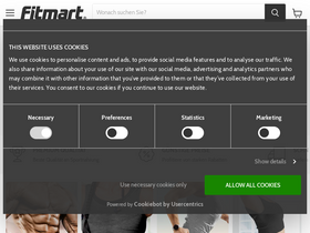 'fitmart.de' screenshot