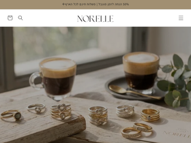 mynorelle.com homepage screenshot