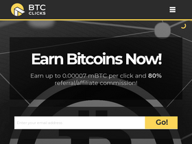'btcclicks.com' screenshot