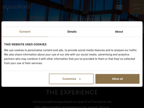 'aquashard.co.uk' screenshot