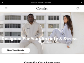 'comfrt.com' screenshot