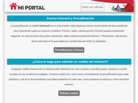 'mi-portal-infonavit.com' screenshot