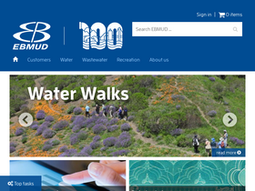 'ebmud.com' screenshot