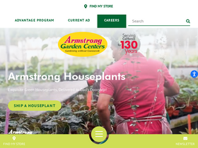 'armstronggarden.com' screenshot