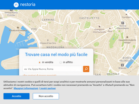 'nestoria.it' screenshot