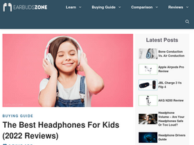 'earbudszone.com' screenshot