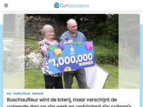 'curioctopus.nl' screenshot