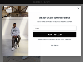 William Giles homepage screenshot
