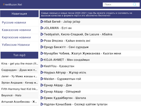 'freemuzon.net' screenshot