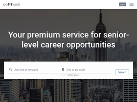 'jobleads.mx' screenshot