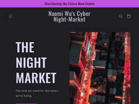 cybernightmarket.com homepage screenshot