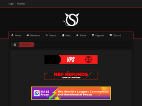 'sinister.ly' screenshot