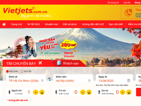 'vietjets.com.vn' screenshot