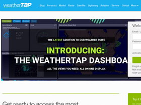 'weathertap.com' screenshot