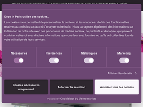 'decoinparis.com' screenshot