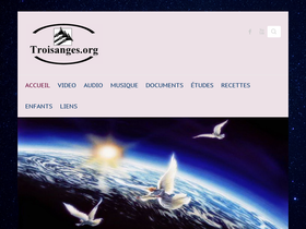 'troisanges.org' screenshot