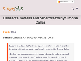 'simonacallas.com' screenshot