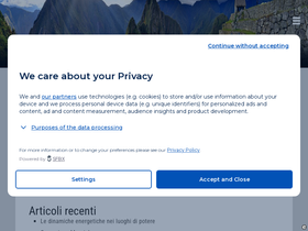 'mitiemisteri.it' screenshot