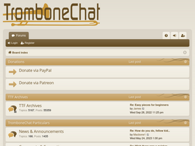 'trombonechat.com' screenshot