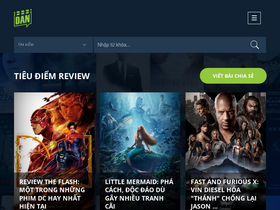 'dienanh.net' screenshot