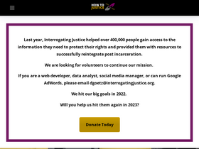 'howtojustice.org' screenshot