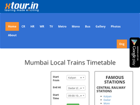 'xtour.in' screenshot