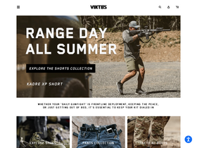 'viktos.com' screenshot
