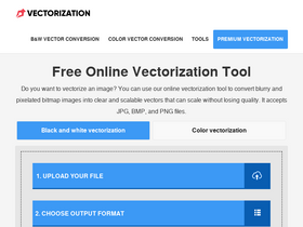 'vectorization.eu' screenshot