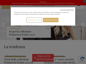 'jeanlouisdavid.it' screenshot