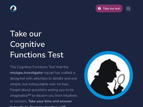 'mistypeinvestigator.com' screenshot