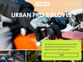 'rynoxgears.com' screenshot