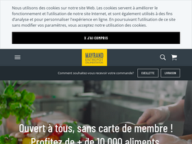 'mayrand.ca' screenshot