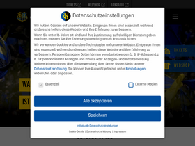 'fc-saarbruecken.de' screenshot