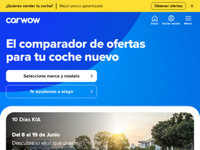 'carwow.es' screenshot