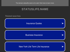 'statuslife.name' screenshot