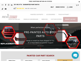 'revemoto.com' screenshot