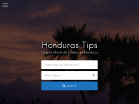 'hondurastips.hn' screenshot