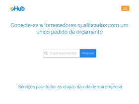 'ohub.com.br' screenshot