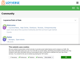 'loyverse.town' screenshot