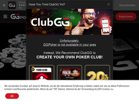 'ggpoker.de' screenshot