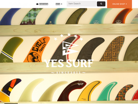 'yessurfokinawa.com' screenshot