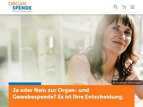 'organspende-info.de' screenshot