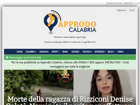 'approdocalabria.it' screenshot