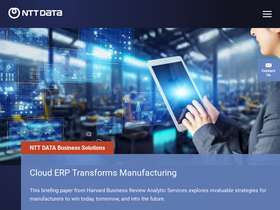 'nttdata-solutions.com' screenshot