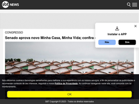 'sbtnews.com.br' screenshot