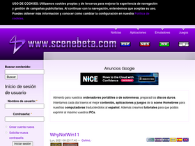 'scenebeta.com' screenshot