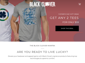 Black Clover website screenshot