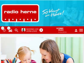 'radioherne.de' screenshot