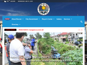 'bacoor.gov.ph' screenshot